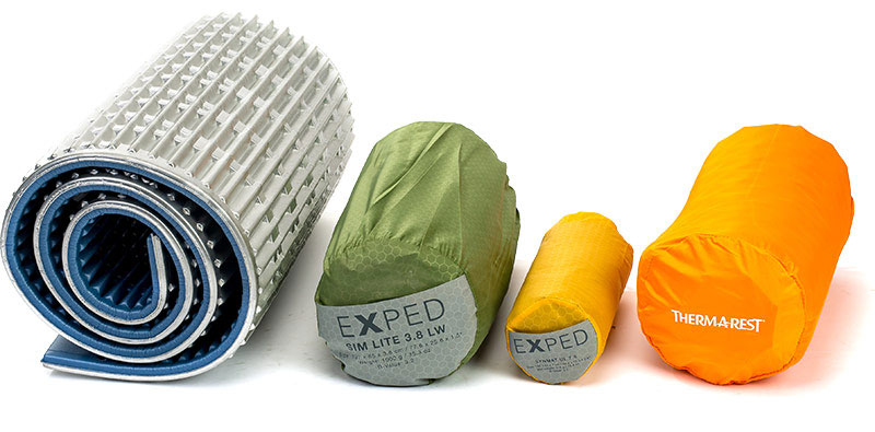 Разновидности туристических ковриков